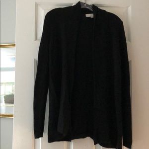 ❌ SOLD LOFT Black Open Sweater